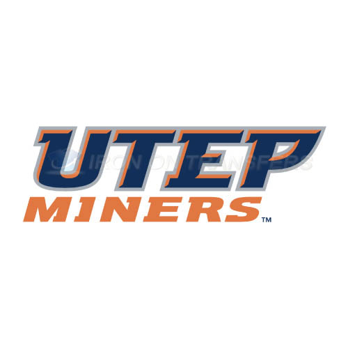 UTEP Miners Logo T-shirts Iron On Transfers N6768
